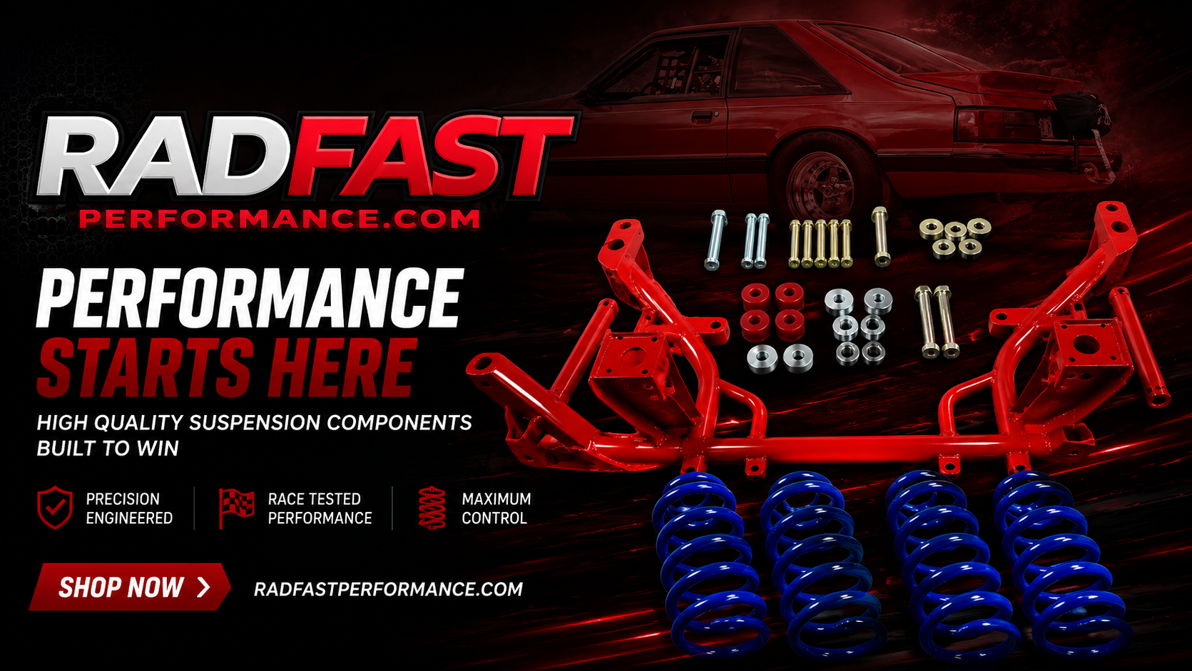 RADFAST-PERFORMANCE — Hero Banner